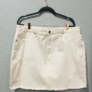 Good American White Skirt Size 20